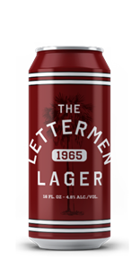 Can Image: The Lettermen Lager